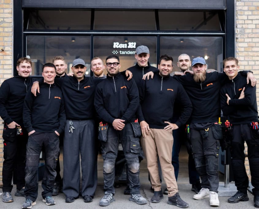 Ren El Teknik medarbejderne 2